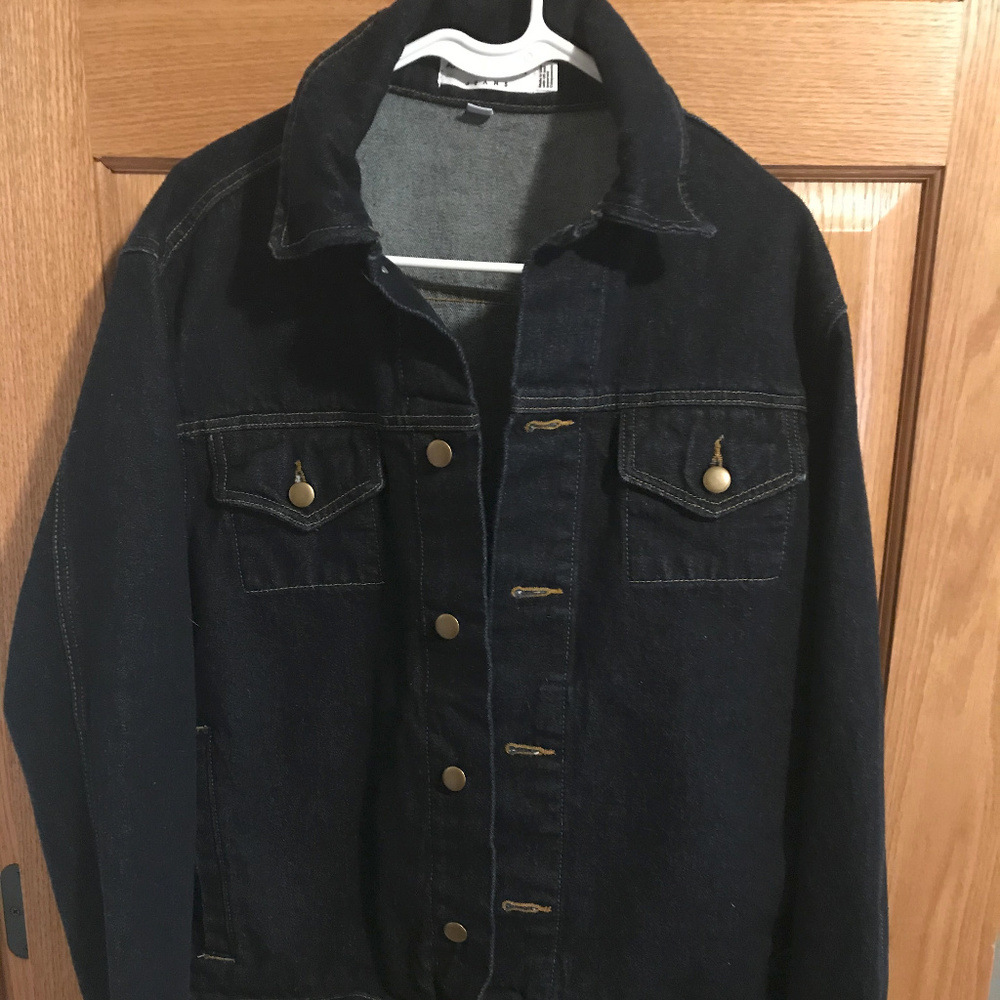 American Apparel Dark Jean Jacket